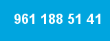 961 188 51 41 961 188 51 41